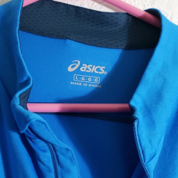 Asics Long sleeve vented jogging pullover large - Picture 3 of 4